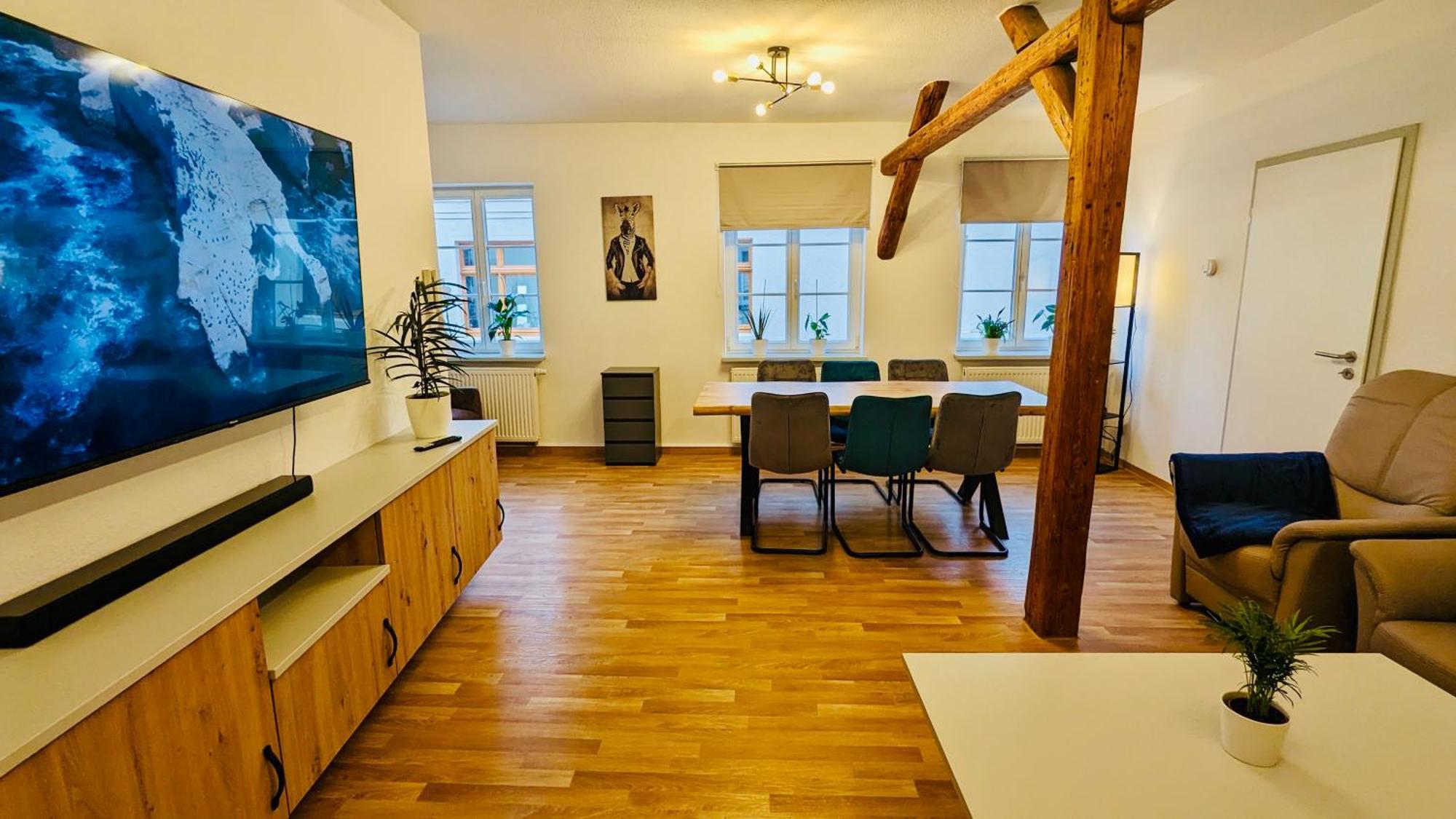 Die Arche - Eigene Haushaelfte Im Stadtzentrum Arnstadt Kültér fotó